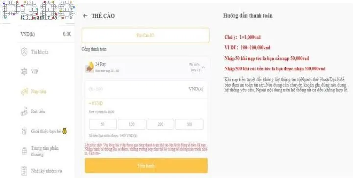Nạp Tiền PG88 3 Giao dịch nhanh chóng, an toàn với thẻ cào điện thoại