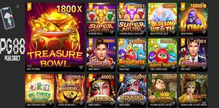 Nổ Hũ PG88 2 JDB là trang game slot hàng đầu trên nhà cái